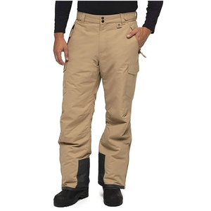 Pantalon de ski personnalisé en gros pour homme, imperméable, en lin, coupe cargo, jambe large, grande taille, sport décontracté, pantalon de neige ample pour homme - Product Image 5