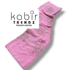 Tissu Georgette le plus vendu pour les foulards africains, avec une finition respirante et fluide, disponible au meilleur prix - Product Image 3