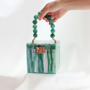 Handcrafted Resin Clutch for Women Luxury Eco-Friendly Evening <b>Purse</b> for Party Wear - Product Image 4