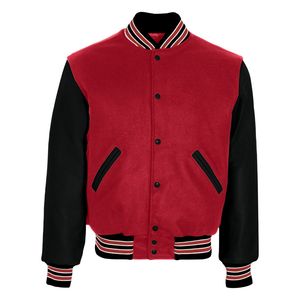 Men's Premium Wool <b>Leather</b> <b>Jacket</b> High Quality Versity Style Letterman Design for <b>Winter</b> - Product Image 5