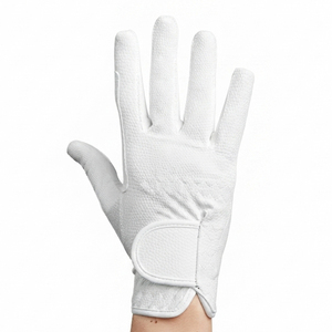 Gants d'équitation sur mesure grande taille en cuir respirant pour homme et femme, compatibles écran tactile, pour l'été, vente en gros - Product Image 2