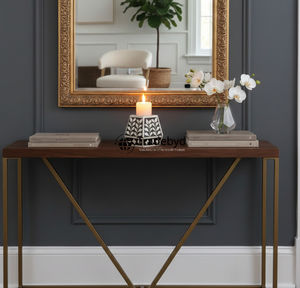 Elegante Candelabro Hecho a Mano con Incrustaciones de Hueso, Calidad Premium, Tamaños/Formas Personalizables, Decoración de Lujo para el Hogar por Tradebyd - Product Image 3