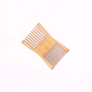 Peine de bolsillo de madera natural orgánica de proveedor indio para promociones y venta al por mayor en peluquerías por blossom craft india - Product Image 1