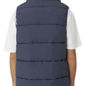 Gilet matelassé personnalisé pour homme, gilet d'hiver chaud en polaire sans manches, vêtements pour homme, gilet d'extérieur avec veste HIGH STREET pour homme - Product Image 6
