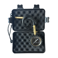 High Precision Pointer Tire Pressure Gauge 100PSI Heavy Duty Portable Air Pressure Tester for Car SUV Truck 4x4 Off Road Vehicle