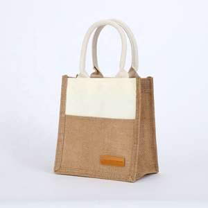 Bolsa de Compras de Yute Reutilizable y Moderna para Uso Diario en Comercios - Product Image 3