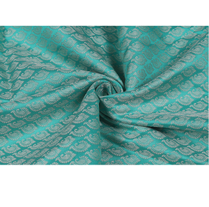 Tela de Brocado Floral de Poliéster, Material Suave para Vestidos, Ropa de Boda, Costura, Manualidades y Decoración de Interiores - Product Image 1