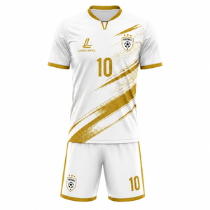 Ensembles d'uniformes de football en gros, maillots, shorts et chaussettes personnalisés pour clubs, académies et équipes sportives avec logo premium - Product Image 1