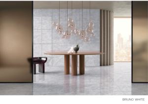 Azulejos de porcelana esmaltada con superficie pulida y tallada de forma avanzada, diseñados para instalaciones amplias en pisos y paredes en espacios modernos. - Product Image 4