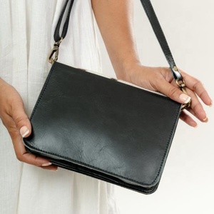 กระเป๋าสะพายหนังแท้สำหรับผู้หญิง, กระเป๋าหนังวัวแท้มีสไตล์ - Product Image 3