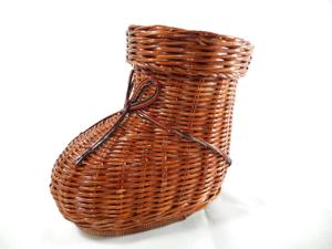 Maceta de Mimbre Hecha a Mano en Vietnam con Forma de Reno, Maceta de Ratán Natural con Forma de Ciervo, Decoración Navideña para el Hogar Estilo Boho - Product Image 2