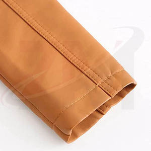 Chaqueta de Cuero para Mujer, Nuevo Estilo, Última Moda, Chaquetas para Invierno con Mangas Completas - Product Image 4