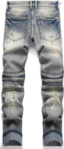 Vêtements de sport en denim de coton de haute qualité, jeans de motard |   Pantalon de moto renforcé pour homme avec protection intégrée |   Séchage rapide - Product Image 4