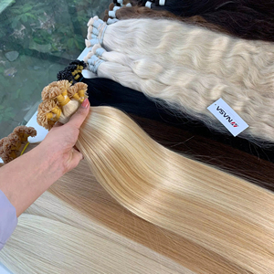 Extensiones de Cabello Humano Virgen Vietnamita de Hanoi de la Marca NASA HAIR VIETNAM, Cabello a Granel con Puntas Gruesas/Completas, Todos los Colores Disponibles, Embalaje Incluido - Product Image 1