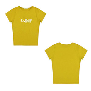 Camisetas Cortas de Moda para Mujer en Oferta, Camisetas Cortas de Media Manga para Mujer con Empaque Personalizado - Product Image 3