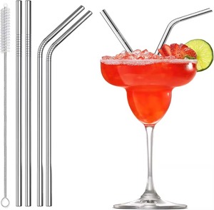Durable Reusable Metal <b>Straws</b> Stainless Steel Drinkware <b>for</b> Hotels and Catering Companies - Product Image 6