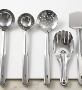 Stainless Steel <b>Cooking</b> Spoon <b>Set</b> Nonstick Design Kitchen <b>Utensils</b> <b>Cooking</b> for Dishwasher At Acceptable price - Product Image 1