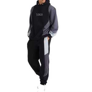 Chándal Deportivo de Invierno para Hombre, Transpirable, con Capucha, Holgado, de Poliéster Grueso, Cómodo, Corte Regular - Product Image 1