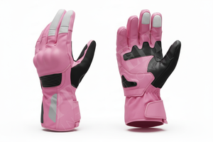 Nouveaux gants de moto sur mesure en cuir, protection tactile, antidérapants, respirants, équipement de sécurité pour motards. - Product Image 5