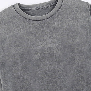 Camiseta Deportiva para Hombre con Efecto Desgastado, Transpirable y Ligera, Corte Holgado, Ropa de Entrenamiento para Hombre, Camiseta con Efecto Desgastado - Product Image 6