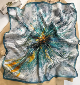 Tela de Satén Personalizada para Bufandas, Impresión a Medida, para Marca Blanca Europea, Israel, Islas, Eventos Corporativos, Publicidad, OEM, ODM - Product Image 1