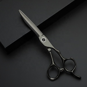 Professional Titanium Hair Cutting Japan Steel 440c <b>Barber</b> Shears <b>Set</b> Hairdressing Salon Scissors Premium Styling Cutting Tools - Product Image 6