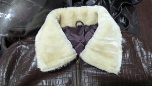 Custom Men Crocodile Embossed Real Leather <b>Jacket</b> Wholesale Brown Fur Collar Winter Bomber <b>Jacket</b> Factory Supplier - Product Image 2