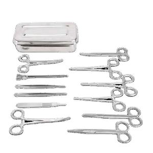 เครื่องมือผ่าตัดรองผ่าตัดขนาดเล็กเครื่องมือทางการแพทย์ที่ทำจากสแตนเลสที่วางเข็มฉีดยาด้วยมือ - Product Image 1