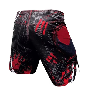 Custom Sublimation Pakistan MMA <b>Shorts</b> for Men Women 100% Polyester <b>Stretch</b> Breathable Quick Dry Wholesale Martial Arts - Product Image 2