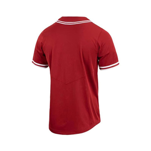 เสื้อเบสบอลซอฟต์บอลลายทางปรับแต่งได้ ระบายอากาศได้ดี โพลีเอสเตอร์ 100% 180 กรัม เสื้อชาย/หญิง/เยาวชน กระดุมสองเม็ด ชื่อทีม หมายเลข - Product Image 2