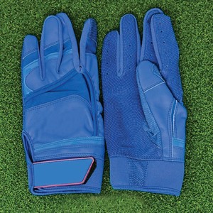 Gants de sport bleus à doigts entiers, design en maille respirante, taille unisexe S - Product Image 4