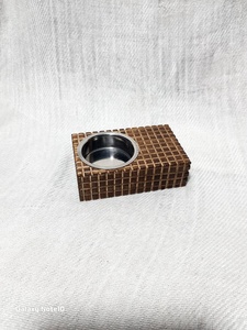 Modern Design Wooden Bakhoor Burner Carved Bakhoor Burner Laser Engraving Bakhoor Burner Mubkhar At factory Wholesale Price - Product Image 4