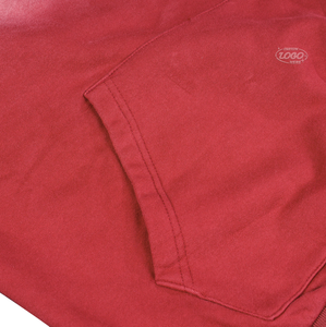Sweat à capuche zippé 100 % coton pour homme, style décontracté oversize, épaules tombantes, streetwear vintage en molleton - Product Image 5