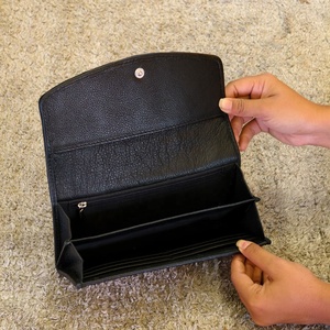 Venus Leather Were Women's Designer Luxury Hand Tooled Carving Wristlet Clutch <b>Wallet</b> <b>RFID</b> Protection Multi-Function Large - Product Image 5