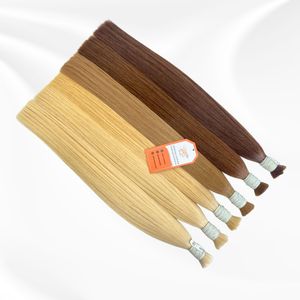 Vente en gros d'extensions de cheveux humains Remy 100% bruts Vietnam cheveux raides en vrac de haute qualité sans trame cuticule alignée non transformés - Product Image 2