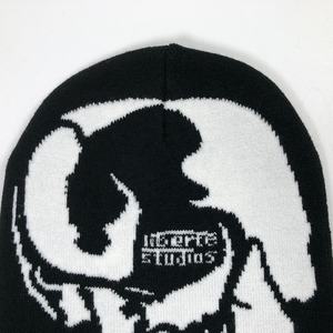 Gorro de puño acrílico de invierno para hombre de alta calidad, gorro diario de nuevo diseño con logotipo personalizado de Power Hint - Product Image 2