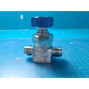 KITZ-SCT 316L-10K-1/2"(3/8") EP KD 08022096 High Purity <b>Sealing</b> Gasket Used As Is Legacy Semiconductor Equipment Parts - Product Image 2