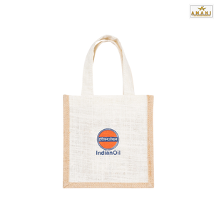 Bolsa de Yute Resistente con Impresión de Logotipo, Bolsa Ecológica Promocional para Compras o Eventos al Mejor Precio - Product Image 1