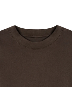 T-shirt streetwear 100% coton pour homme, coupe ample, épaules tombantes, impression en relief, logo personnalisé OEM, faible MOQ, t-shirts homme pas chers - Product Image 2