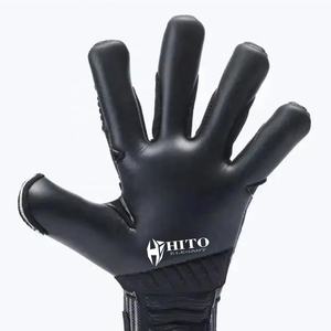 High Quality <b>Goalkeeper</b> <b>Gloves</b> German Latex Backhand Rubber Inject Negative Roll Customized Design And Logo Removable Strap - Product Image 5