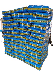 Super Strong HDPE Tarpaulin Mesh <b>Fabric</b> Customized Size and GSM UV-Treated <b>Waterproof</b> and Tear-Resistant Plain Style - Product Image 3