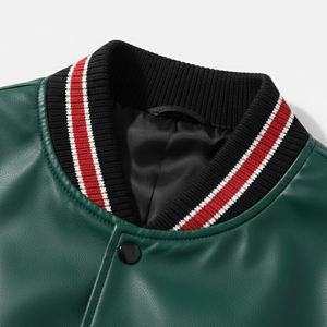 Nouvelles arrivées : vestes varsity élégantes pour hommes, haute qualité, logo personnalisé. - Product Image 3