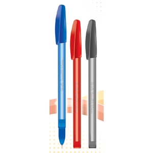 Stylo ORION (Stylo léger à écriture fluide pour le bureau, l'école et l'usage quotidien au meilleur prix, stylo à bille en plastique) - Product Image 1