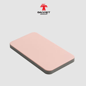 Panneau PVC en charbon de bambou 17mm densité 0.61g/cm3 panneaux durables recyclables roses pour les applications murales et de cuisine - Product Image 4