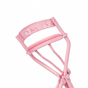 Rizador de Pestañas Desechable Rosa de Acero Inoxidable con Diseño Floral y Almohadilla Suave, Ligero y Fácil de Usar - Product Image 4