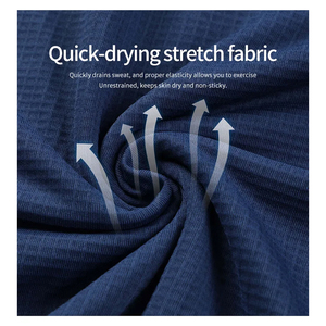 Proveedor de Ropa Deportiva al por Mayor, Sudaderas con Cierre de Cremallera de Alto Rendimiento OEM, Fabricadas en Poliéster Terry, Chaqueta de Gimnasio con Cierre de 1/4 - Product Image 4