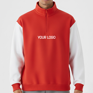 Nouveau Pull Col Roulé Homme Personnalisé en Molleton 100% Coton, Coupe Oversize, Décontracté, Épais et Écologique pour l'Automne - Product Image 4