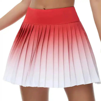 Jupe-short plissée décontractée pour femme, taille régulière, pour le tennis, le golf, le pickleball, avec ceinture large, mini-jupe, poches, séchage rapide