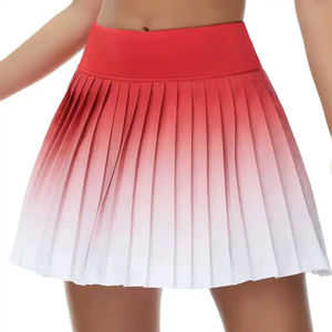 Jupe plissée pour femme avec short intégré, taille haute, pour le tennis, le golf et le pickleball, mini-jupe à ceinture large, poches, séchage rapide - Product Image 6