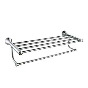 Toallero de pared de latón OEM ODM para hotel y apartamento, soporte para toallas de baño - Product Image 1